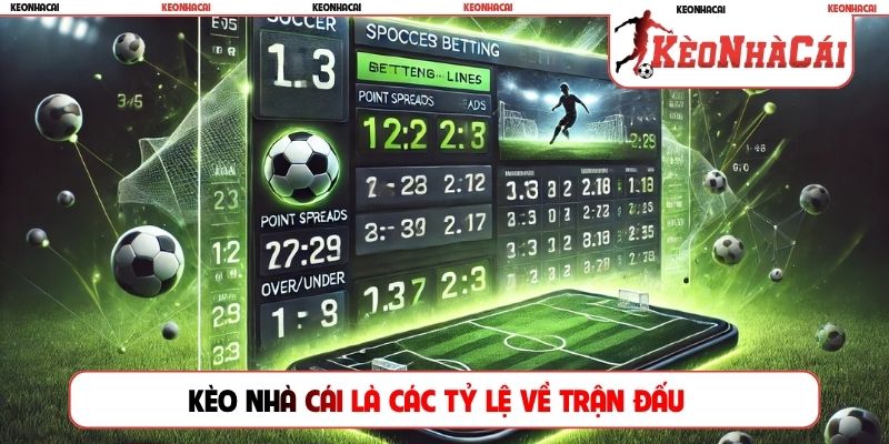 Kèo nhà cái là các tỷ lệ về trận đấu